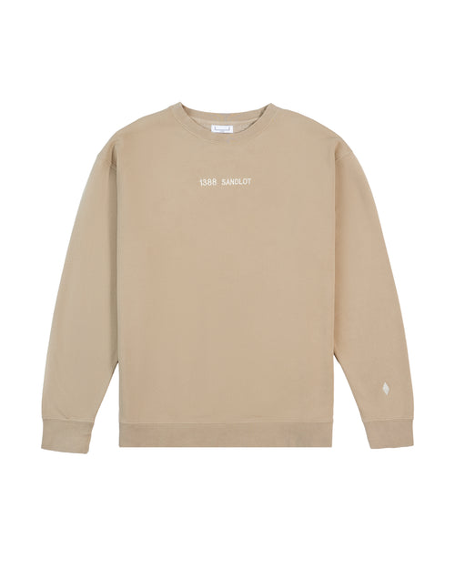 1388 Sandlot Tan Crewneck
