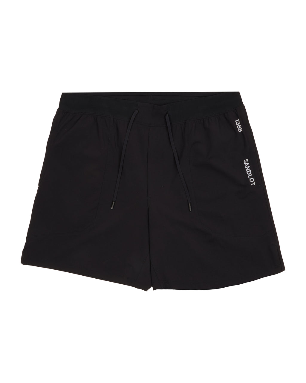 lululemon "license to train" shorts - black