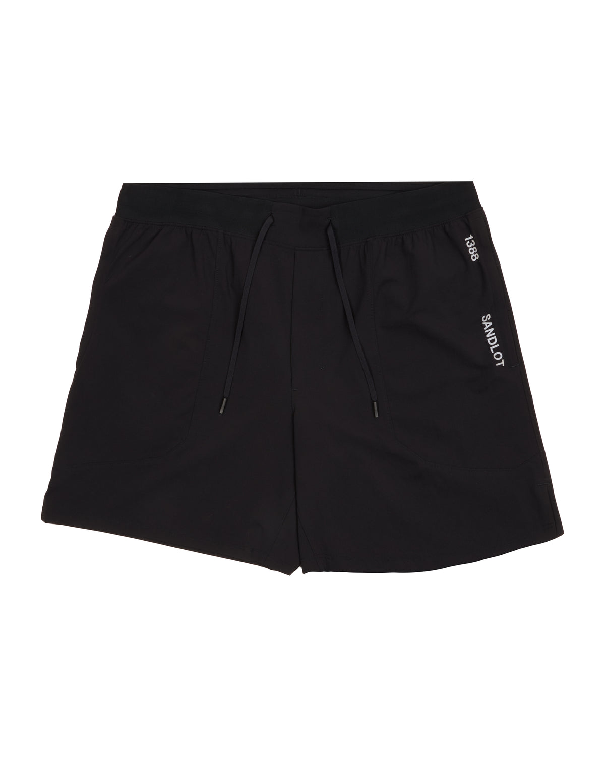 lululemon "license to train" shorts - black